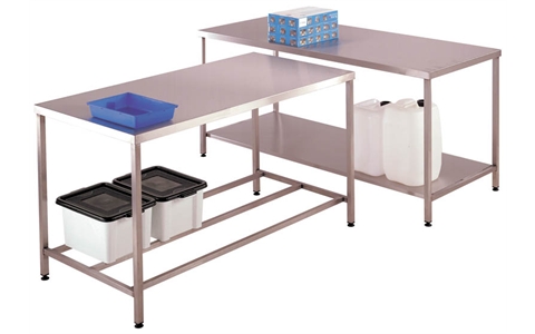 Stainless Steel Workbench Table H840mm x W1200mm x D600mm