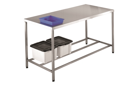 Stainless Steel Workbench Table H840mm x W1800mm x D600mm