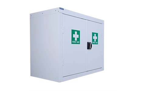 Wall First Aid Cupboard - H570mm x W850mm x D255mm