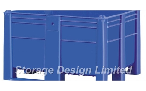 Dolav Pallet Box 1200x1000x740mm Solid 600 Litres