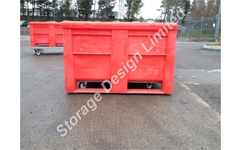 Dolav Pallet Box 1200x800x740mm Solid 500 Litres