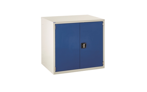Euroslide 900 - Cupboard - 1x750mm - H825mm x W900mm x D650mm - Blue