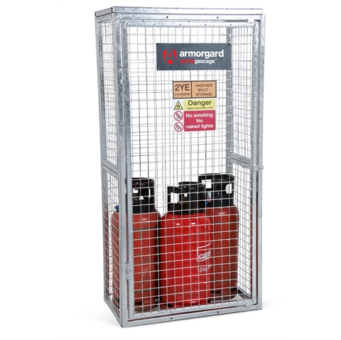 Gorilla Gas Cage - Modular Bolt-together Gas Cage - Overall Size  H1800 x W900 x D500mm