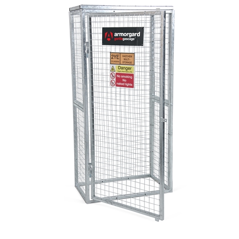 Gorilla Gas Cage - Modular Bolt-together Gas Cage - Overall Size  H1800 x W900 x D500mm