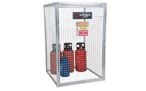 Gorilla Gas Cage - Modular Bolt-together Gas Cage - Overall Size  H1800 x W1200 x D1200mm