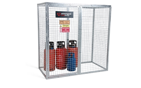 Gorilla Gas Cage - Modular Bolt-together Gas Cage - Overall Size  H1800 x W1800 x D900mm