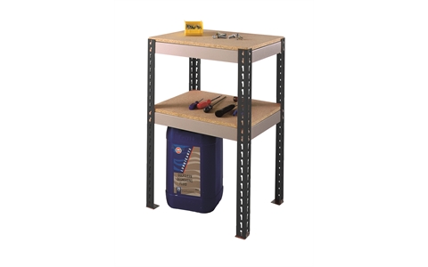 Stockrax Add-On Bench - H914mm x  W600mm x D600mm - Dark Grey