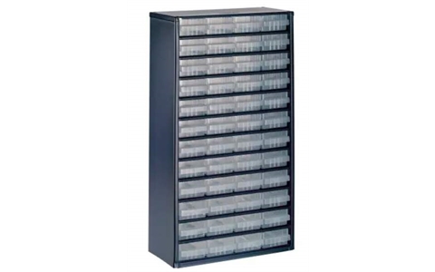Raaco RAA137393 1248-01 Metal Cabinet 48 Drawer
