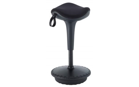 SWAY Sit Stand Height Adjustable Stool Black