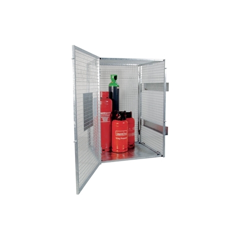 TuffCage - Folding One Piece Gas Cage - Overall Size  H1800 x W1200 x D1200mm