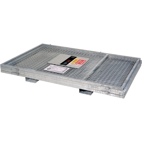 TuffCage - Folding One Piece Gas Cage - Overall Size  H1800 x W1200 x D1200mm