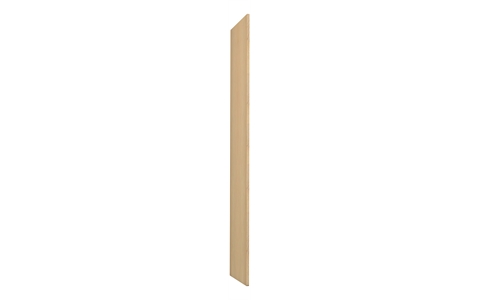 MDF Wood effect Décor End Panel - SLOPING TOP - ASH - H1930 x D305 mm