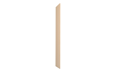 MDF Wood effect Décor End Panel - FLAT TOP - MAPLE - H1780 x D460 mm