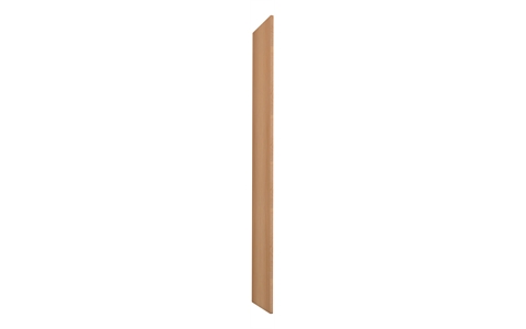 MDF Wood effect Décor End Panel - FLAT TOP - OAK - H1780 x D460 mm