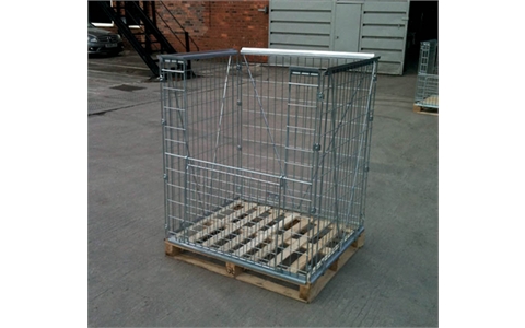 Wire formed stackable retention unit - Overall Size  H1000mm x W1200mm x D1400mm
