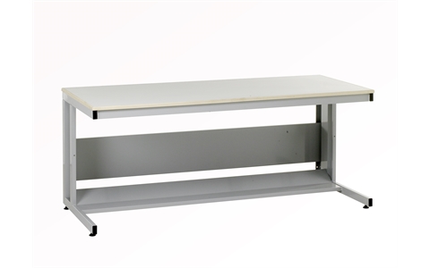 Cantilever Framed Workstation - Laminate - H840mm x W1200mm x D750mm