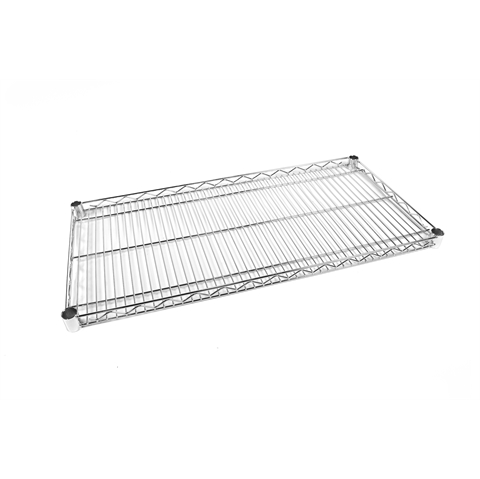 Chrome Wire Shelving Accessories - Lipped Shelf
