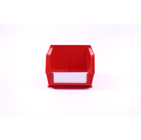 Size 3 Linbins - H75mm x W105mm x D190mm - Pack of 20 - Red Storage Bins