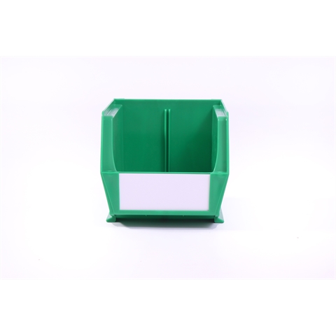 Size 4 Linbins - H130mm x W140mm x D210mm - Pack of 10 - Green Storage Bins