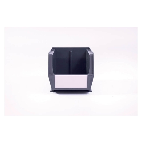 Size 4 Linbins - H130mmx W140m x D210mm - Pack of 10 - Grey Storage Bins