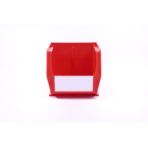 Size 4 Linbins - H130mm x W140mm x D210mm - Pack of 10 - Red Storage Bins