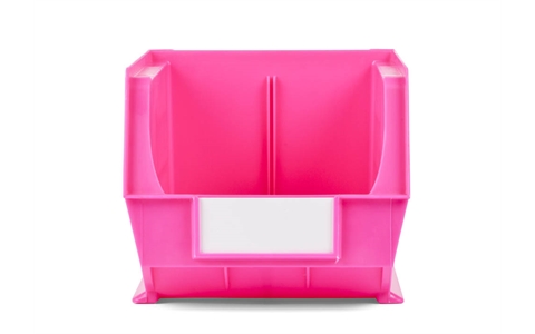 Size 6 Neon Linbins - H180mm x W210mm x D280mm - Pack of 10 - Pink Storage Bins