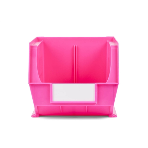 Size 6 Neon Linbins - H180mm x W210mm x D280mm - Pack of 10 - Pink Storage Bins