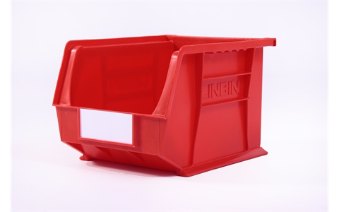 Size 6 Linbins - H180mm x W210mm x D280mm - Pack of 10 - Red Storage Bins