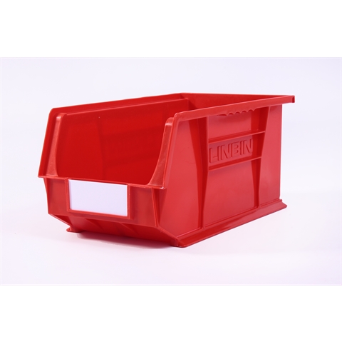 Size 7 Linbins - H180mm x W210mm x D375mm - Pack of 10 - Red Storage Bins