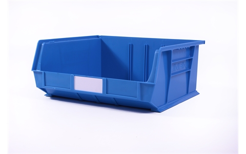 Size 8 Linbins - H180mm x W420mm x D375mm - Pack of 5 - Blue Storage Bins