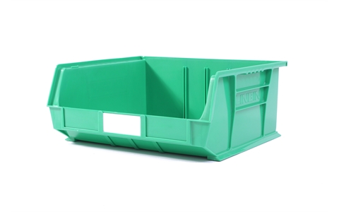 Size 8 Linbins - H180mm x W420mm x D375mm - Pack of 5 - Green Storage Bins