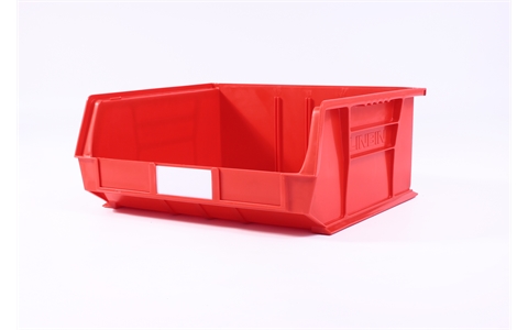 Size 8 Linbins - H180mm x W420mm x D375mm - Pack of 5 - Red Storage Bins