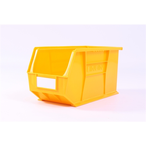 Size 9  Linbins - H230mm x W210mm x D455mm - Pack of 5 - Yellow Storage Bins