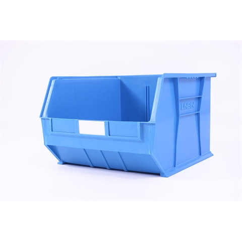 Size 10 Linbins - H295mm x W420mm x D455mm - Pack of 3 - Blue Storage Bins