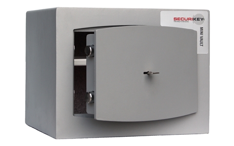 Mini Vault Cash and Valuables Safe - 29kg - Key Locking -   H294mm x W374mm x D325mm
