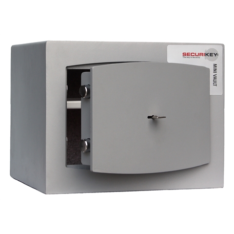 Mini Vault Cash and Valuables Safe - 29kg - Key Locking -   H294mm x W374mm x D325mm