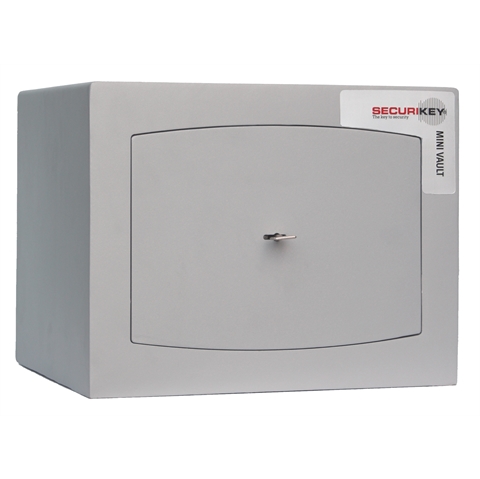 Mini Vault Cash and Valuables Safe - 29kg - Key Locking -   H294mm x W374mm x D325mm
