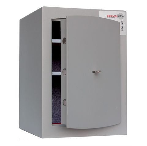 Mini Vault Cash and Valuables Safe - 52kg - Key Locking -   H532mm x W374mm x D425mm